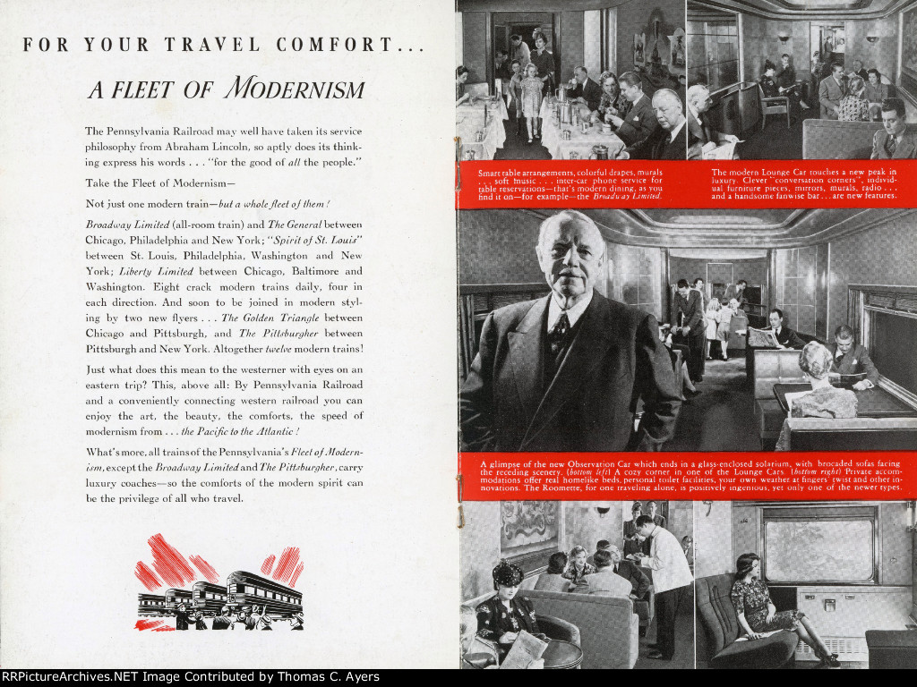 PRR "When West Meets East," Pages 7-8, 1939